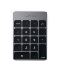 Satechi Aluminum Slim Rechargeable Bluetooth Keypad Space Gray