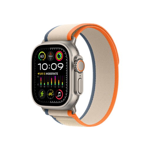 Apple Watch Ultra 2 Trail Loop Orange:beige