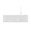 Satechi Aluminum Usb Wired Keyboard Silver