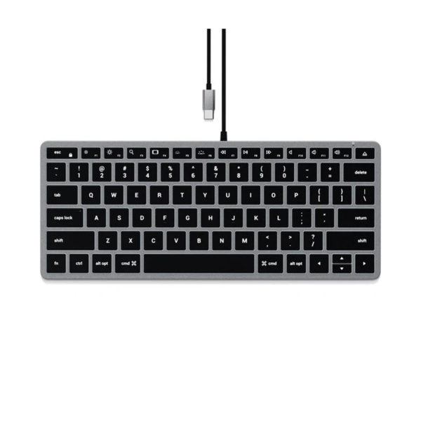 Satechi Slim W1 Wired Backlit Keyboard En