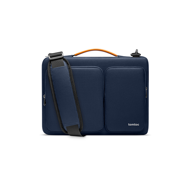Tomtoc Defender A42 Laptop Briefcase Navy Blue 13 Inch