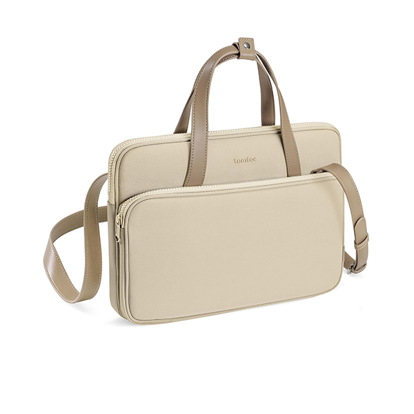 Tomtoc The Her H22 Laptop Shoulder Bag 14 Inch Khaki