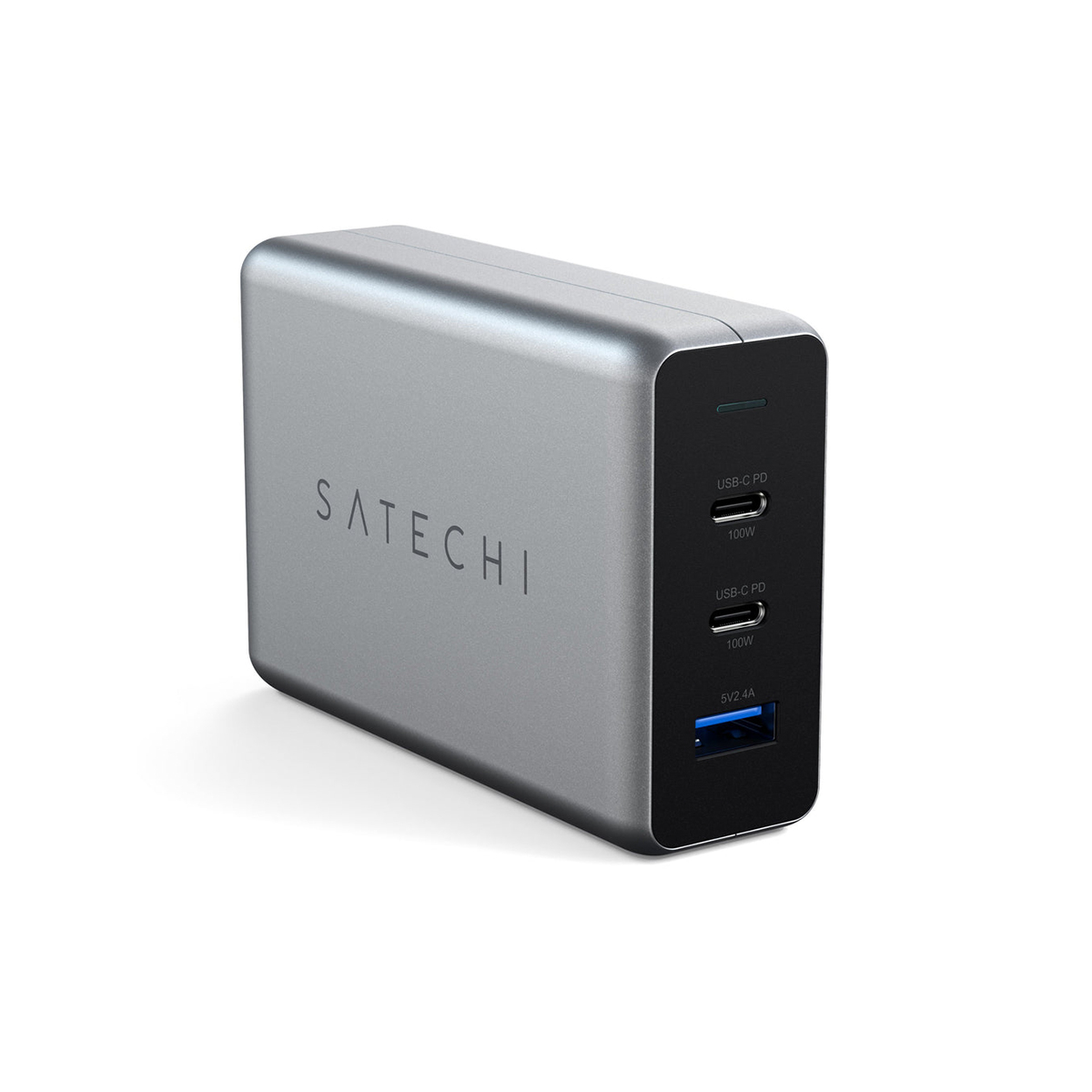 Chargeur compact 100W USB-C PD GAN Satechi Mac iPhone