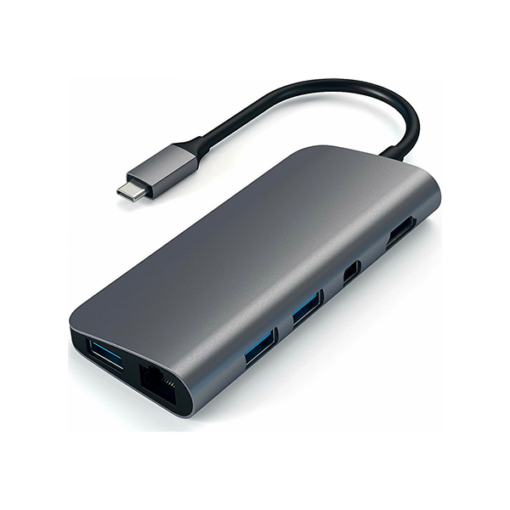 Satechi Type C Multimedia Adapter Space Grey