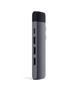 Satechi Type C Pro Hub Adapter With Ethernet Space Gray