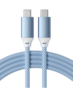 Satechi Usb C To Usb C 100w Charging Cable Blue