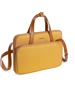 Tomtoc H22 Shoulder Bag For Macbook 14 Inch Yellow