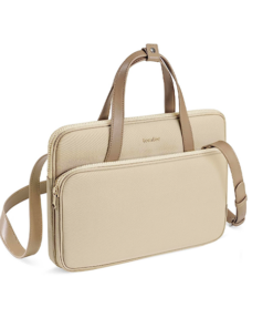 Tomtoc H22 Shoulder Bag For Macbook 14 Inch Khaki