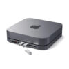 Satechi Type C Aluminum Stand & Hub For Mac Mini Space Gray