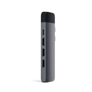 Satechi Type C Pro Hub Adapter With Ethernet Space Gray