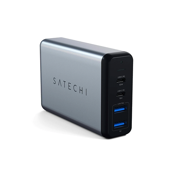 Satechi 75w Dual Type C Pd Travel Charger