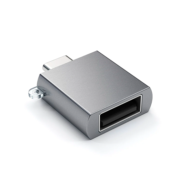 Satechi Aluminum Type C To Usb 3.0 Adapter Space Gray