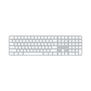 Apple Magic Keyboard With Touch Id And Numeric Keypad For Mac Models With Apple Silicon White